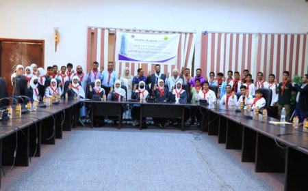 برعاية القائد الزبيدي ..وفد شاب يشارك في المخيم الكشفي العربي