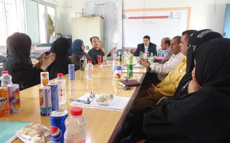 رئيس جهاز محو الأمية وتعليم الكبار يعقد اجتماع مع مديري فروع الجهاز في المحافظات