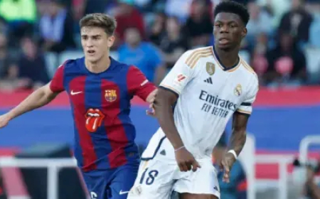 جافي يغازل نجم ريال مدريد بـ"رسالة عاطفية" .. ماذا حدث؟