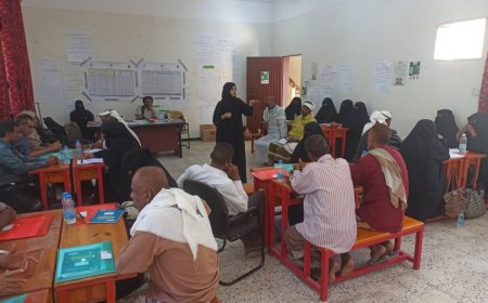تدشين الورشة التنشيطية لفرق التغذية المدرسية حول التحديثات لآليات العمل في مشروع التغذية بزنجبار أبين