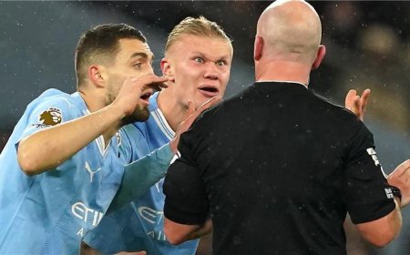 الاتحاد الإنجليزي يعلن عقوبة مانشستر سيتي بسبب هالاند