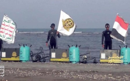أول رد على الحلف الدولي بحري ضده الحوثي..  سيغرق البحر الاحمر بهذا الأمر!!