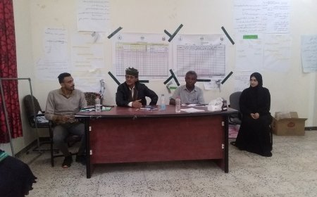 اختتام الورشة التنشيطية لفرق التغذية المدرسية حول التحديثات لآليات العمل بمشروع التغذية بزنجبار أبين