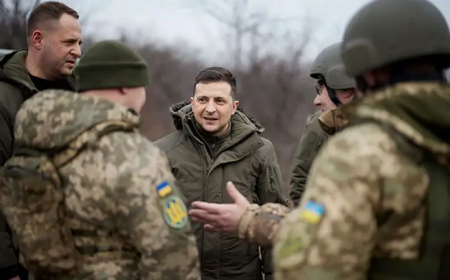 "زيلنسكي " يتحدث عن انتهاء الحرب مع روسيا