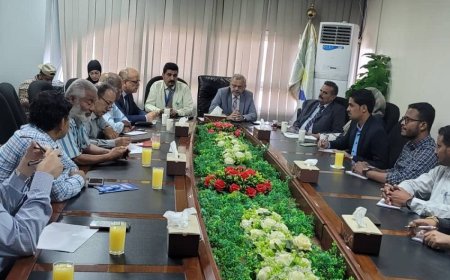 انعقاد اجتماع تنسيق بعدن لتقييم الاجراءات الصحية بالمنافذ