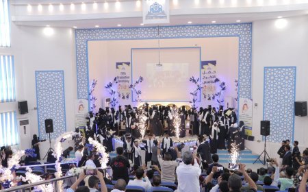 في حفلها الخامس.. جامعة العادل تحتفي بتخرج 100 خريجا وخريجة