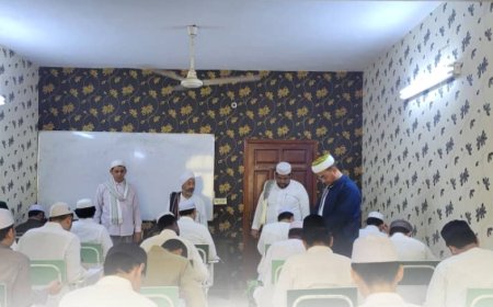 تدشين امتحانات الفصل الدراسي الأول بكليات جامعة الوسطية الشرعية للعام الجامعي 2024/2023م