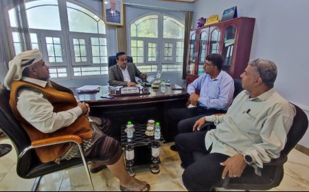 مدير عام المحفد يزور وزارة الإدارة المحلية بالعاصمة عدن   عدن