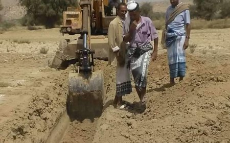 السلطة المحلية بالوضيع تزف بشرى سارة للأهالي في منطقة الكمع