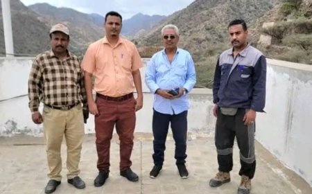 تسليم مواقع مشاريع منظومات طاقة شمسية لعدد من المرافق الخدمية بالمقاطرة