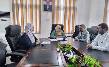 لقاء تنسيقي بعدن بين وزارة التربية والتعليم والجهاز المركزي للإحصاء