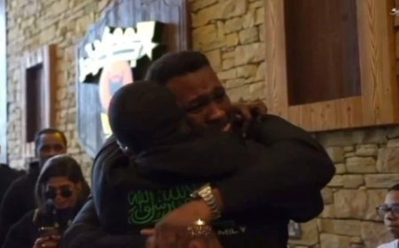 بالفيديو.. ملاكم أمريكي يعلن اسلامه في السعودية