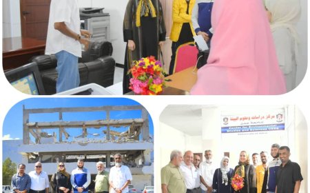 منسقة مشروعات إدارة العلوم والبحث العلمي بالمنظمة العربية (الألكسو) تزور جامعة عدن