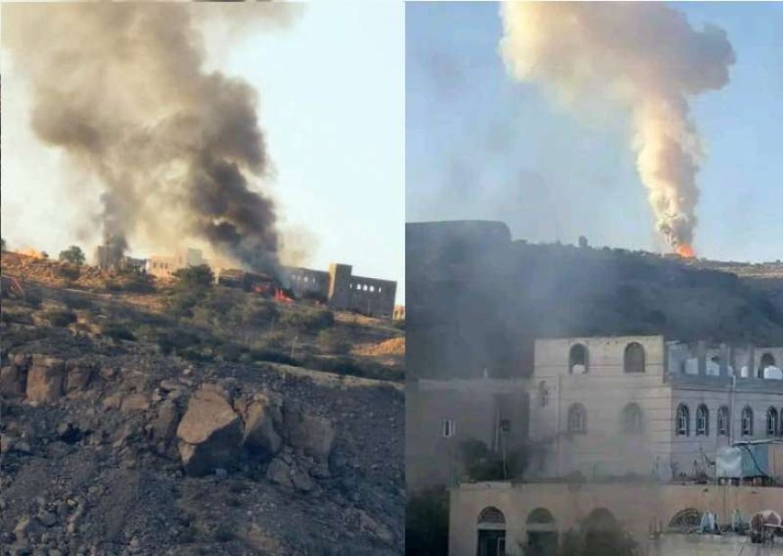 بالفيديو . أول تعليق (إسرائيلي) على الانفجارات العنيفة التي هزت معسكر فج عطان بالعاصمة صنعاء