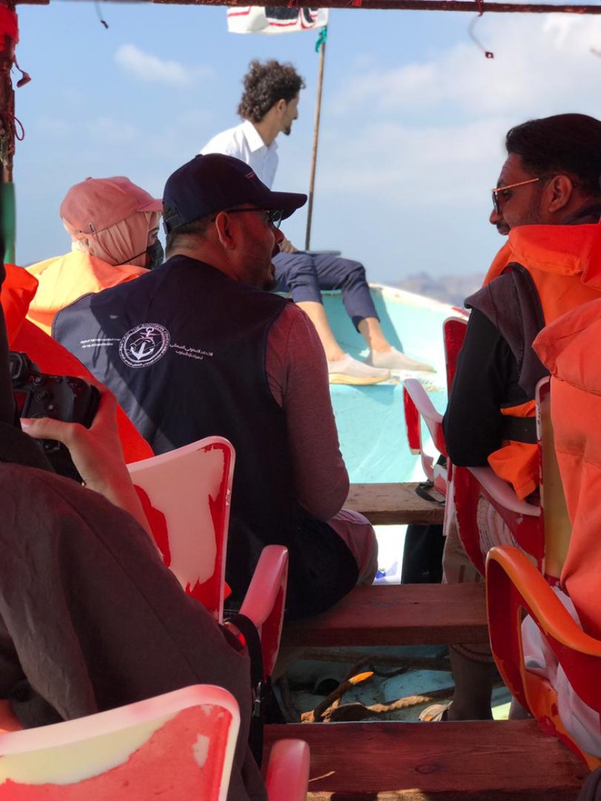 الاتحاد التعاوني السمكي لصيادي الجنوب يطلق رحلة بحرية سياحية الاولى من نوعها