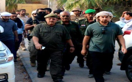 نائب مدير أمن عدن يستقبل وفد إماراتي رفيع المستوى