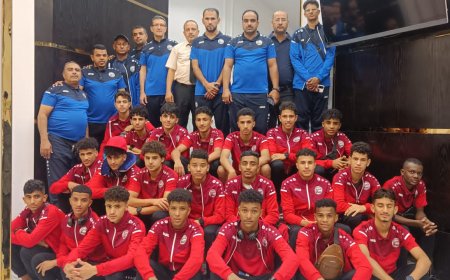 بعد استضافتهم لمدة 3 أيام.. فندق مجمع الأمل السياحي يُكرم منتخب الناشئين