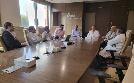 البيشي يبحث مع الهيئة الإدارية لمجموعة مستشفيات ابولو للتعاون الثنائي في علاج المرضى اليمنيين بالهند