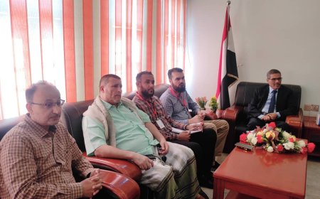 اجتماع وزارة التربية والتعليم مع منظمة رعاية الاطفال الدولية بعدن