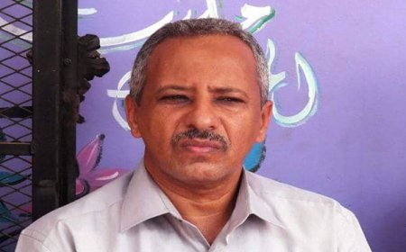الرقيبي يعزي في وفاة عبدالرحمن عوض النامس