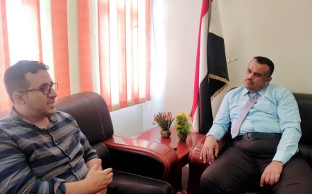 وزارة التربية بعدن تناقش مع منظمة طفل الحرب البريطانية مشروع دعم الاطفال المتسربين من المدارس