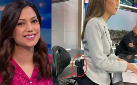 من هي المذيعة الإسرائيلية التي ظهرت بمسدس في الاستديو ؟