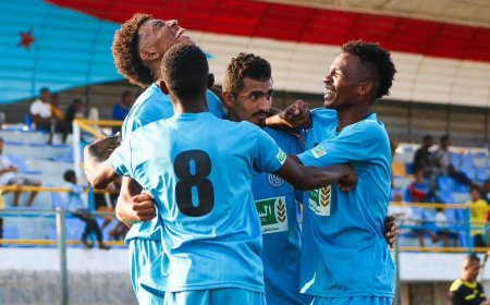 بثلاثية نظيفة ..الجزيرة يكسب النصر في دوري عدن الممتاز