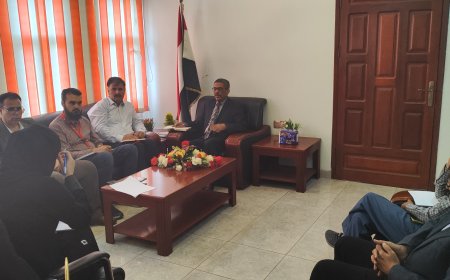 اجتماع وزارة التربية والتعليم مع منظمة رعاية الاطفال الدولية بعدن