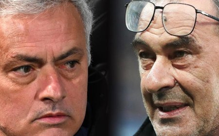 ديربي روما لم ينته في الملعب .. الإثارة تتواصل بحرب كلامية بين مورينيو وساري!