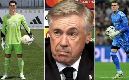 معضلة كيبا ولونين مستمرة.. ماركا توضح من يحرس مرمى ريال مدريد أمام برشلونة