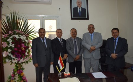 المستشار الصبان يتسلم مهامه في الملحقية الثقافية بالقاهرة ويكرم المستشار السلف العبَّادي