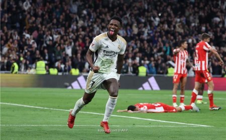 ريال مدريد يقتل ألميريا بريمونتادا جنونية