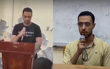 بالفيديو..شاهد آخر ما نطق به   طالب مصري تُوفي وهو يتوضأ وكان صائما