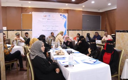 مؤسسة بناء للتنمية تنظم ورشة العمل التعاونية الرابعة لتقييم مستوى تنفيذ المشاريع الخدمية والتنموية بدارسعد