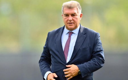 محاولات لابورتا لا تتوقف .. رجل أعمال أذربيجاني يساعد في صفقات برشلونة!