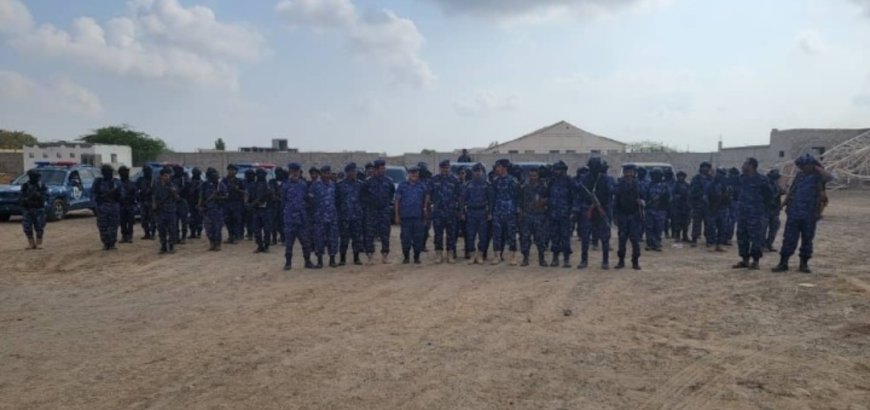 بوحدات رمزية..قوات النجدة بمحافظة أبين تشارك في تدشين العام التدريبي الجديد.