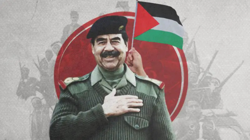 صدام حسين يظهر في غزة ويثير غضب إسرا.ئيل