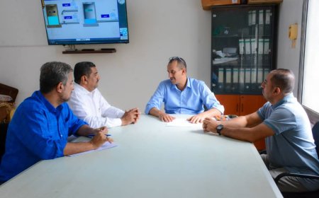 باخبيرة وباجبع يناقشان ترتيبات تنفيذ مشروع تعزيز الامن المائي بالطاقة المتجددة بعدن