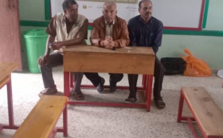 مدير تربية لودر يتفقد أنشطة الدورة التدريبية بمركز النجدة