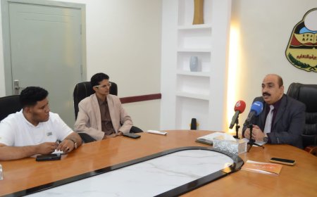 قبيل انطلاقة البطولة الثانية للروبوت بحضرموت .. المدير باعباد يؤكد استمرار وتميز القطاع التربوي والتعليمي في برامجه ونشاطاته النوعية على مستوى الوطن