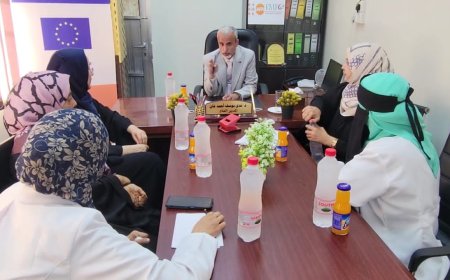 الوكيل الشبحي يتفقد سير العمل في مركز الطوارئ التوليدية والوليدية بمديرية صيرة