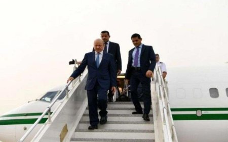 عاجل.. الرئيس العليمي ورئيس الوزراء يصلان إلى عدن