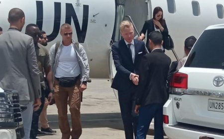 عاجل: المبعوث الأممي يصل إلى عدن