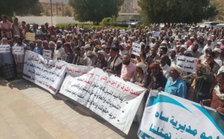 معلمون في حضرموت ينفذون اضرابًا شاملًا للمطالبة بحقوقهم