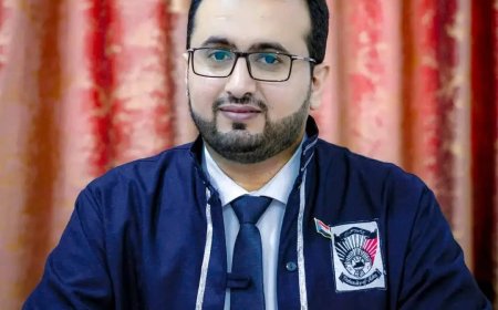 جمعية شباب جامعيين بدون عمل تُهنئ الباحث "سالم ثابت" على حصوله درجة الماجستير بامتياز