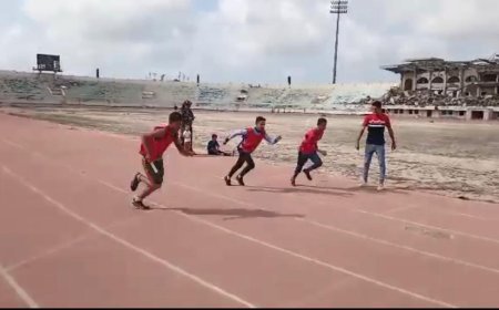 مدرسة نجمة الممدارة بنين تقيم سباق مارثون