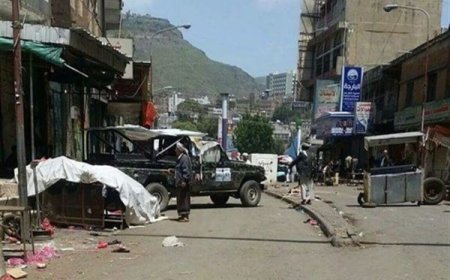 هجوم مسلح يستهدف مقرا أمنيا لمليشيا الحوثي في محافظة إب