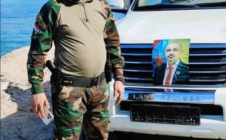 أديب العيسي يُعزَّي العميد أحمد حسن باستشهاد نجله "محمد"