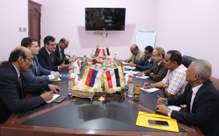 الوصابي يبحث مع القائم بأعمال السفير الروسي لدى اليمن عدد من المواضيع الهامة