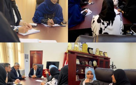 وزير العدل يلتقي أعضاء الهيئة الإدارية لإتحاد نساء اليمن - عدن